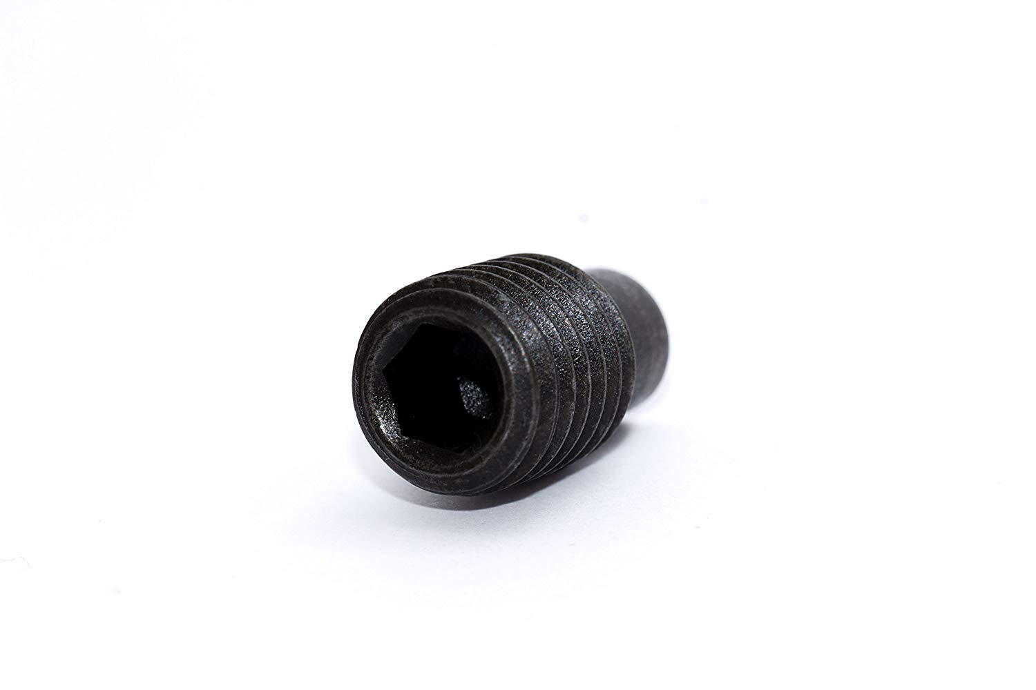 10 Pezzo Viti senza Testa con Rubinetto in Acciaio Nero Viti senza Testa Din 915 M2 - M10 - M8x30