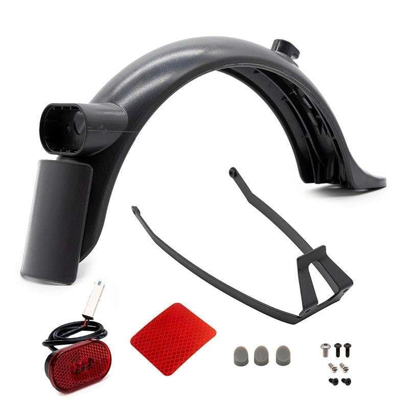 eWheel Kit guardabarros con soporte metálico 10" para 1S, Essential, Pro2 y Mi3 para patinete eléctrico neumático de alta resistencia para uso diario mejor agarre y estabilidad en desplazamientos urba