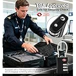 TSA Locks for Luggage, 3 Digit Combination, Suitcase Locks TSA Approved, Easy Read Dials, Luggage Locks for Suitcase, Toolbox, Backpack, Bag, Gym Locker - Image 2