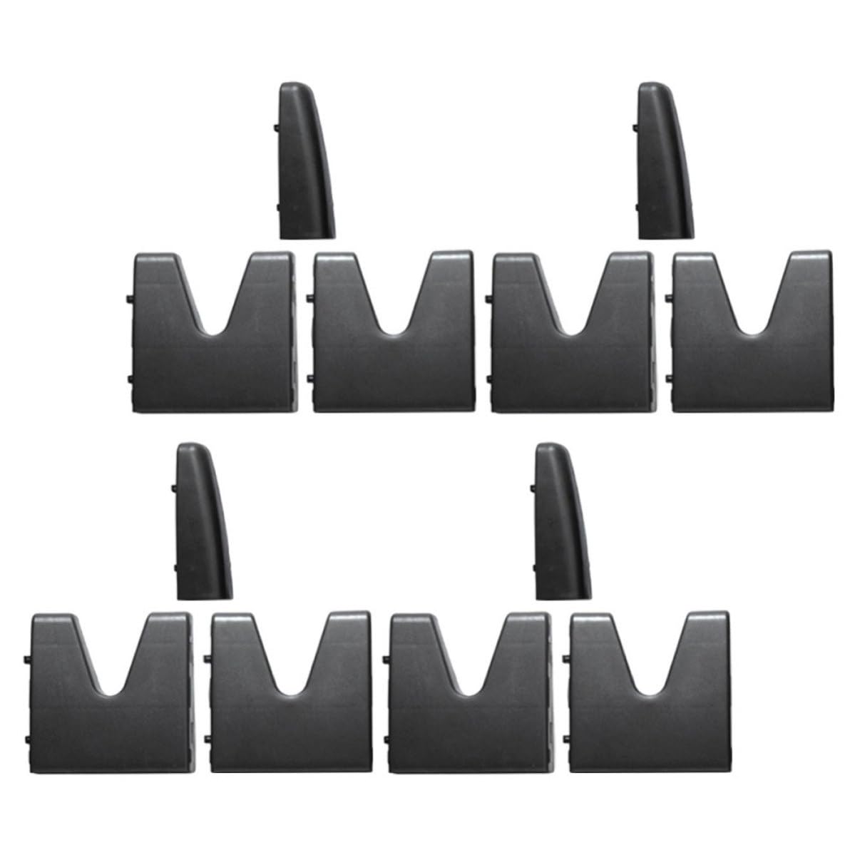 Organisateur plastique modulaire sans outil double set pour aménagement coffre camion voiture