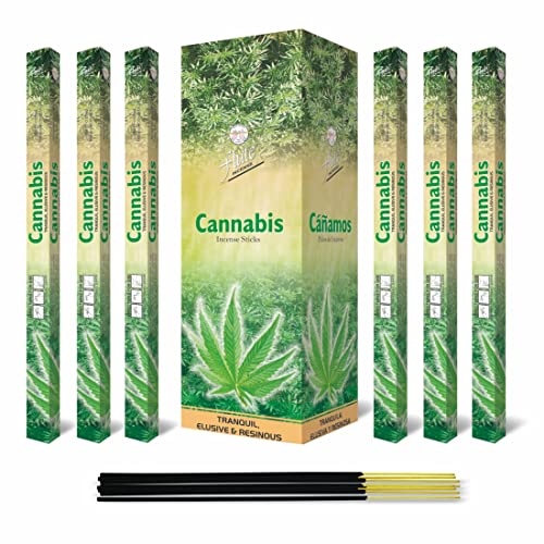 Flute Cannabis Fragrant Charcoal Incense Sticks Pack - 200 Sticks Total #TOP3