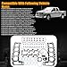 AUCERAMIC HS26157PT MLS Engine Cylinder Head Gasket Set Fit for 2004-2007 Chrysler Aspen Dodge Ram 1500 Dakota Durango Jeep Commander Grand Cherokee Mitsubishi Raider 4.7L V8 VIN Code P,N,J, CS26157