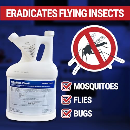 image for Bifenthrin-Plus-C Insecticide (96 oz) - Roach Killer Indoor Infestatio