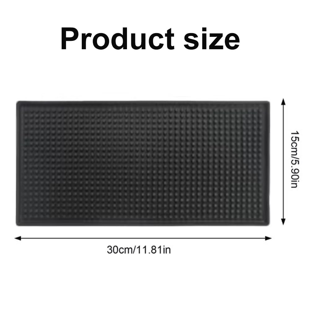 Tappetino Antiscivolo Per Bar - 2 Pezzi 30x15 Cm PVC Per Macchina Caffè E Bevande - Foto 7