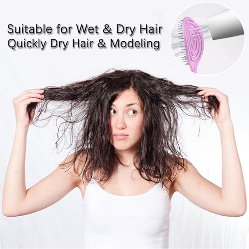 Dhinkyoung Hair Detangling Brush with Bending Bristles - Image 4