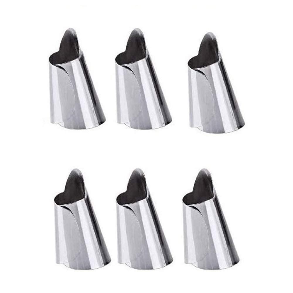 First Try Finger Guard|Stainless Steel Hand Protector Guard|Protector Kitchen Safe Slice Tool, Avoid Hurting | Cutter with Fruit and Vegetable Picking Plants Trim Set Portable Garden Tools - Pack of 6 (B09TFDMHC5) Amazon Price History, Amazon Price Tracker