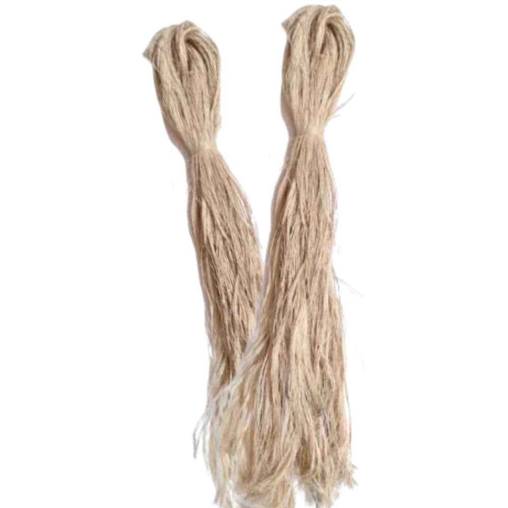 Natural Raw Banana Fibre for Making Handicraft Products- mats, Storage Baskets, Decorative Items, Rope/Thread (100 gm)-image-44