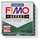 PESO:56 gr Zeus Party Fimo Effect 56 gr. Pasta modellabile Colori Vari (Verde Traslucido)