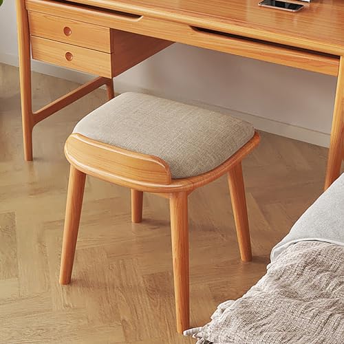 Taburete de tocador moderno para maquillarse cómodamente en el dormitorio 4
