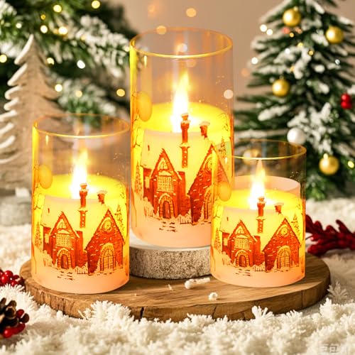 Adventskranz Kerzen Led Weihnachtskerzen,Weihnachtsdeko Kerzen...