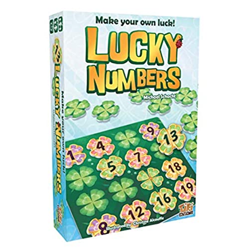 Tiki Editions Lucky Numbers - Be First to Complete Your Garden; 1 Rule - Numbers in Each...