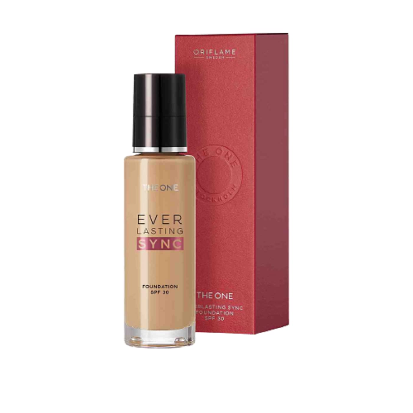 ORIFLAME Everlasting Sync Matte Gel Foundation 30ML SPF 30 (Light Sand Warm)