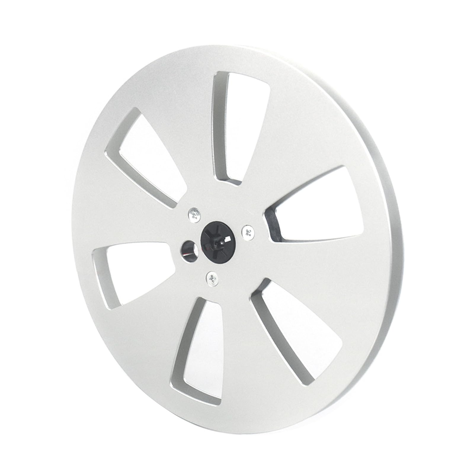 Tsophreniq Precisions 7inch Aluminum Empty Reel for 1/4 Tape for Open Sound Decks with 6 Holes to Tape Recorders