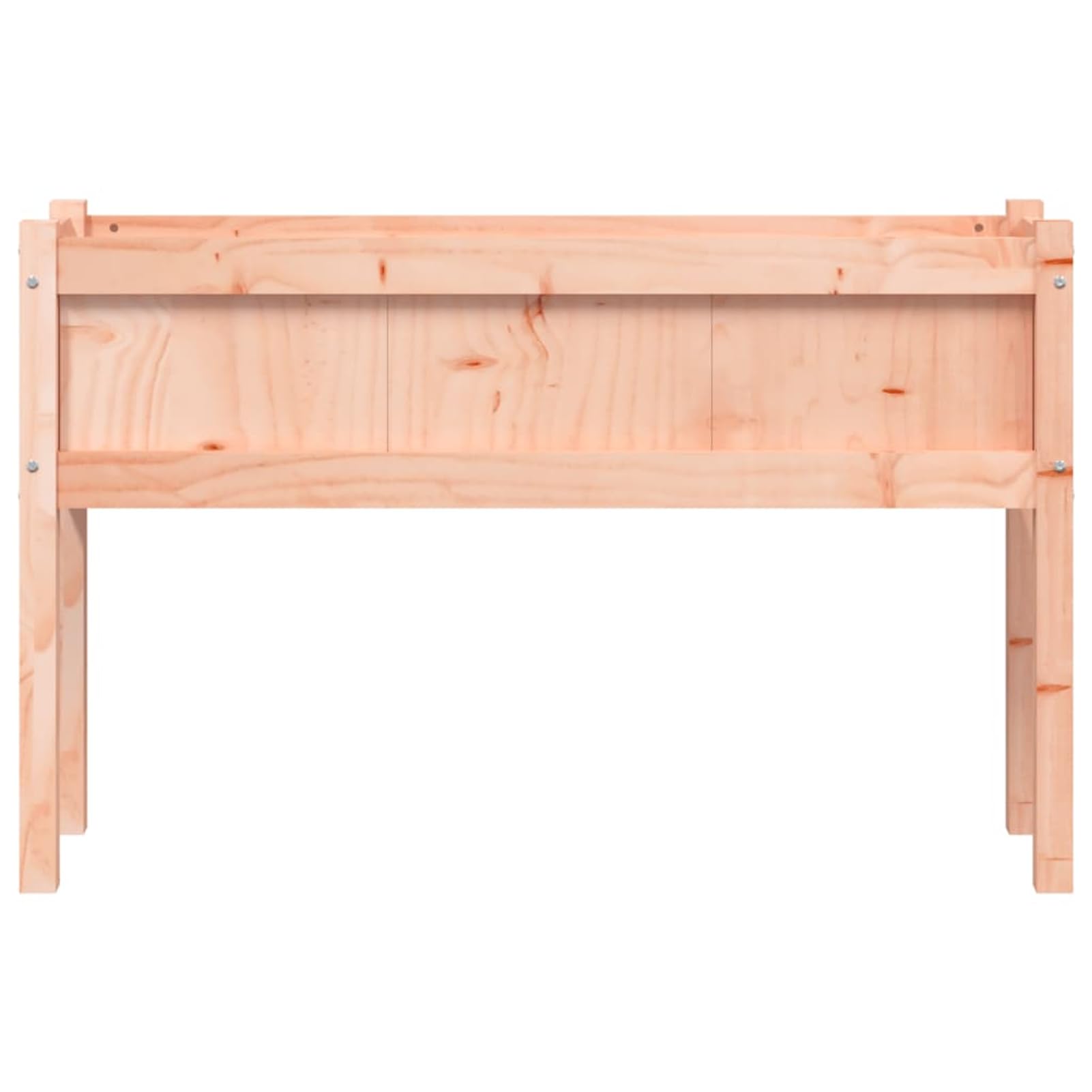 Pflanzkübel 2 STK. mit Beinen Massivholz Douglasie,Wetterfest, Robust & Pflegeleicht Hochbeet Garten Pflanzkübel Blumenkasten Pflanzkasten Terrassen Gemüsebeet Pflanzbeet Hochbeete für Garten