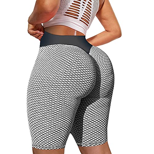 SAITI Leggings de levantamiento de glúteos para mujer, anticelulitis, cintura alta, levantamiento de glúteos, gimnasio, entrenamiento, yoga, pantalones