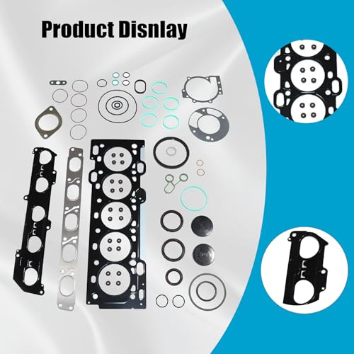 Image of GXARTS Engine Cylinder Head Gasket Set HS54547 HGS4504 Kit Compatible with Volvo C30 C70 S40 S60 V50 V60 2.5L 2004 2005 2006 2007 2008 2009 2010 2011-2015 Replace# B5254T12 B5254T7 B5254T5 B5254T3