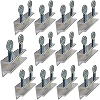 Vista 18 de QCAA Cerradura de seguridad para ventana deslizante con forro de vinilo, cerradura a prueba de niños, aluminio, blanco, paquete de 4, fabricado