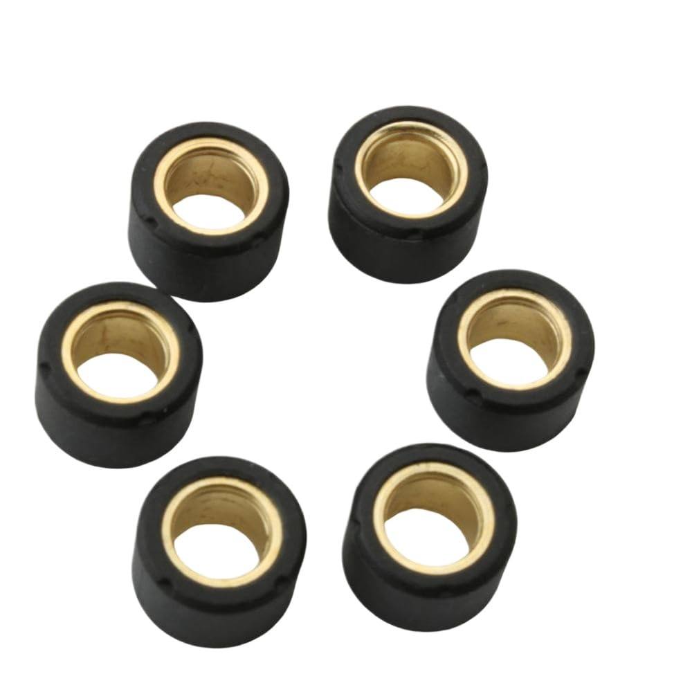 Set di variatori rulli 17x12mm 7g compatibile con motori scooter a 4 tempi da 125 cc tra cui AN125 HS125T e 125