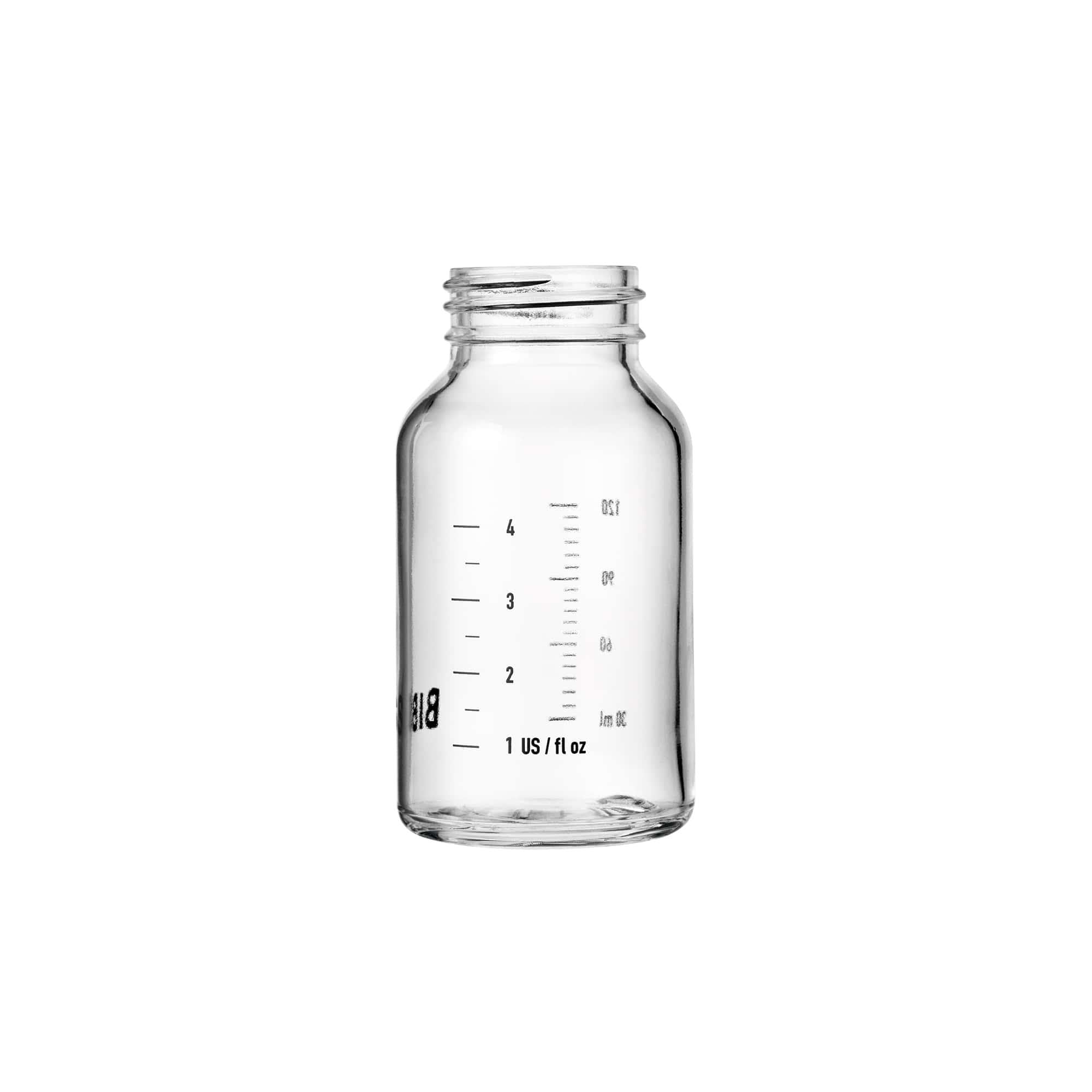 Biberon BIBS 120 ml - lavabile in lavastoviglie - Compatibile con i set biberon BIBS (acquistabili separatamente)