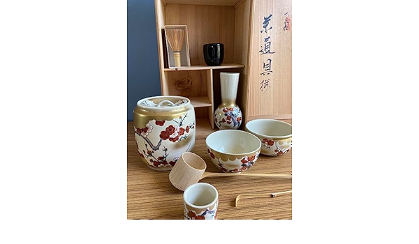 Amazon.co.jp: 九谷焼秀峰茶道具9点セット : ホーム&キッチン