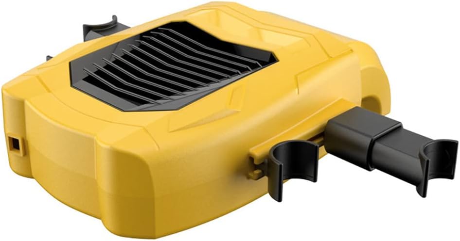 USB Rechargeable Car Fans With 90 Degree Rotatable Head 3 Speed Adjustable Rear Seating Electric Car Cooling Fan (Black) : Electronics