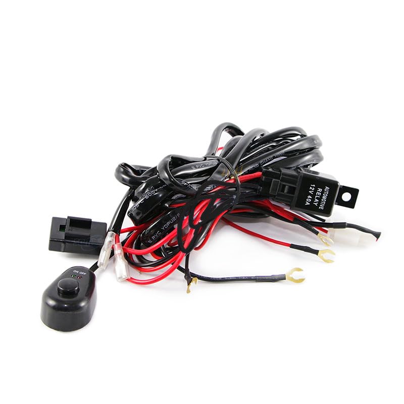 Chicote Elétrico para Instalação de Farol e Barra de LED para Carro 12V