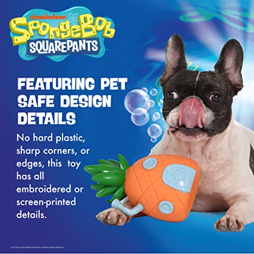 Spongebob Squarepants For Pets Pineapple House Vinyl Dog Toy | Rubber Dog Toy Shaped Like Pineapple From | Squeaky Dog Toy For All Dogs, Fun Dog Chew Toy, Ff15617 #TOP3
