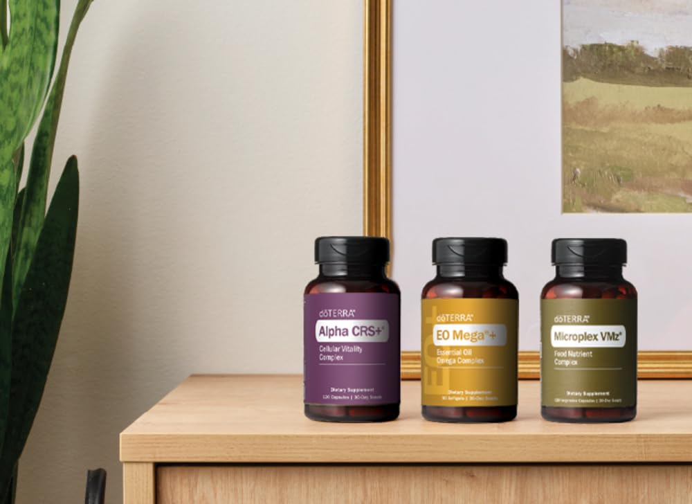 Amazon.com: doTERRA Lifelong Vitality Pack - Alpha CRS+, xEO Mega