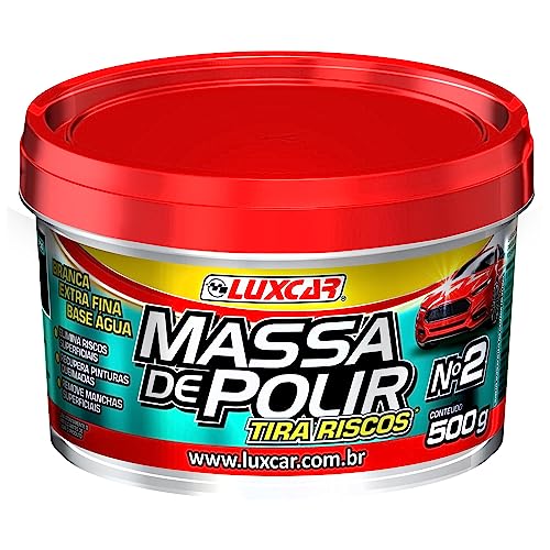 Massa de Polir Tira Riscos Luxcar 500 g