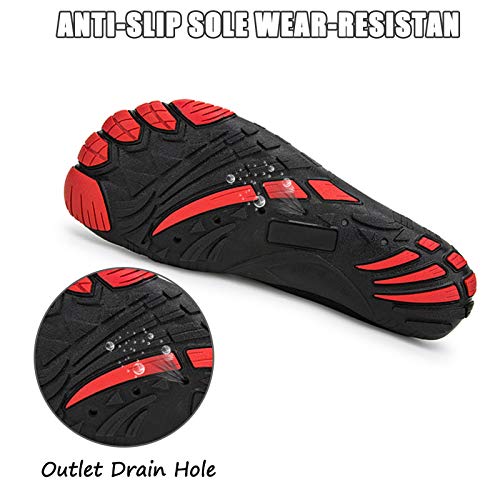IceUnicorn Herren Barfußschuhe Damen Fitnessschuhe Traillaufschuhe Schwimmschuhe Strandschuhe Aquaschuhe Unisex - Image 4