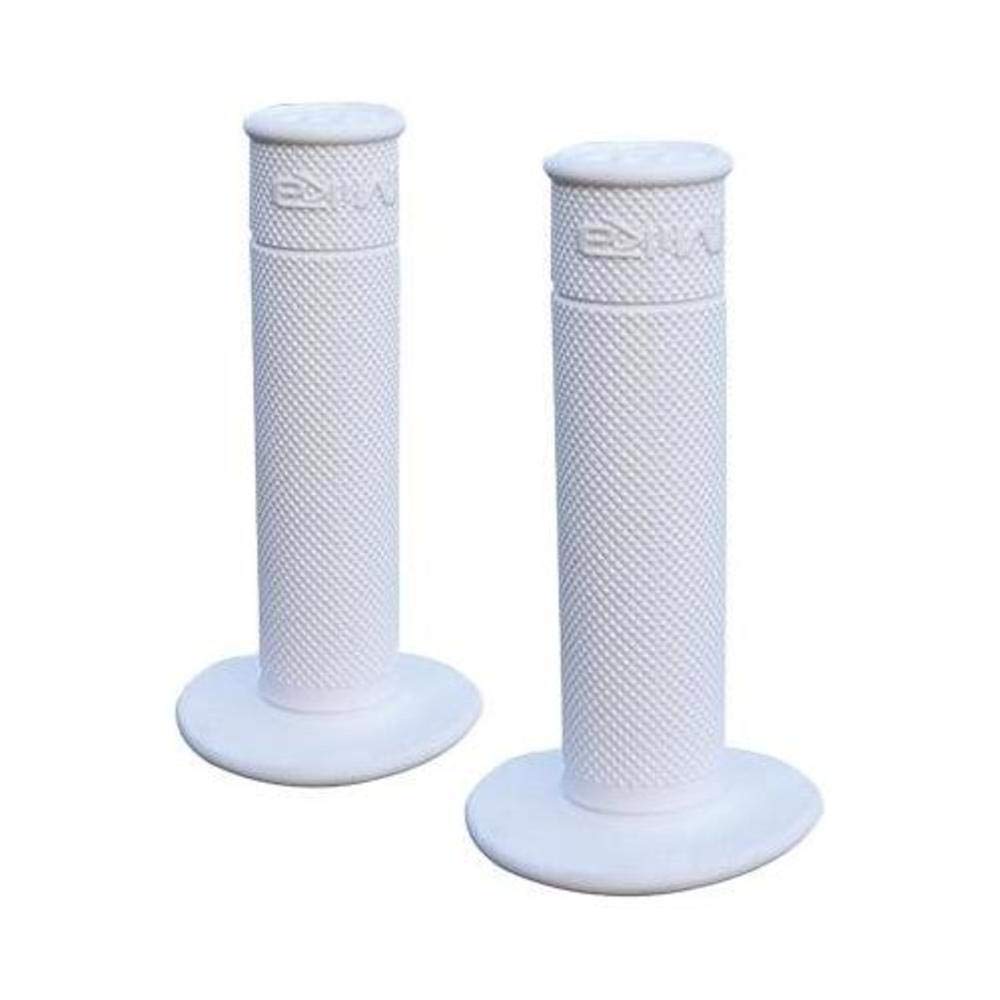 Mika Metals 50/50 Waffle Grips (Alpine White) GRIPS-WHITE
