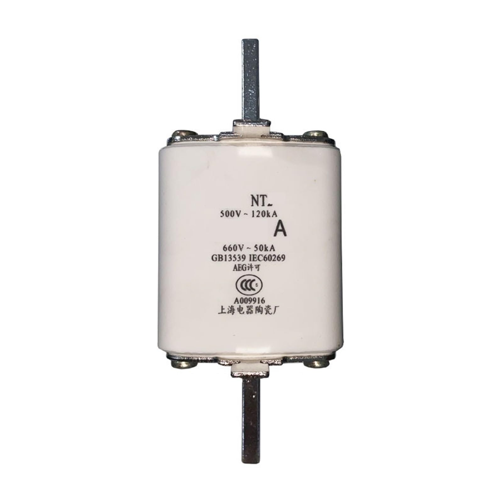 Fusibile rapido NT4 NT3 200A 300A 500A 630A Fusibile a lama in ceramica(NT3 RT16-3,630A)
