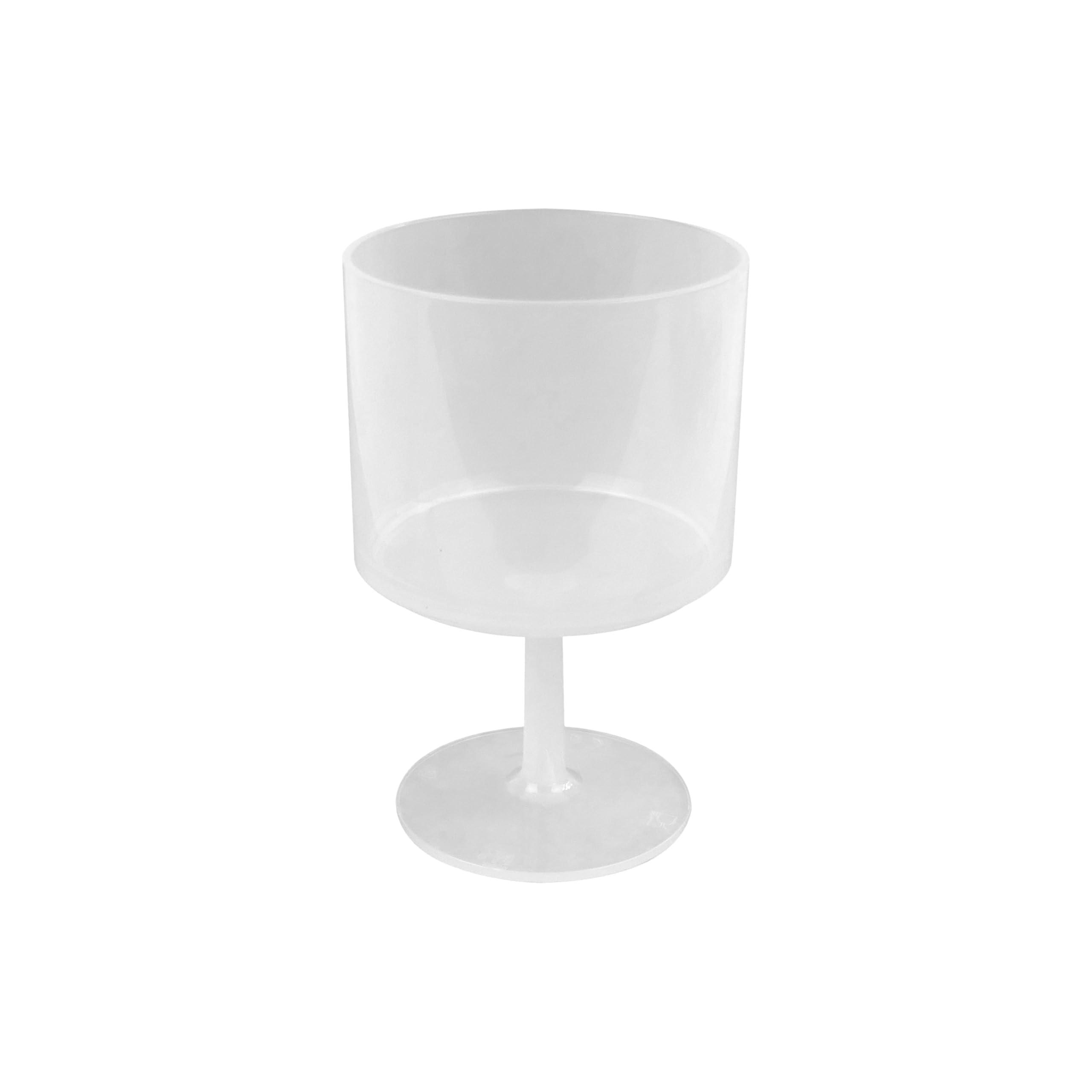 PacknWood Copa Vino Reutilizable Reppoly Transparente 250ml Plástico 12 Uds | 7.6x6.5x12.1 cm, Hostelería Catering Eventos