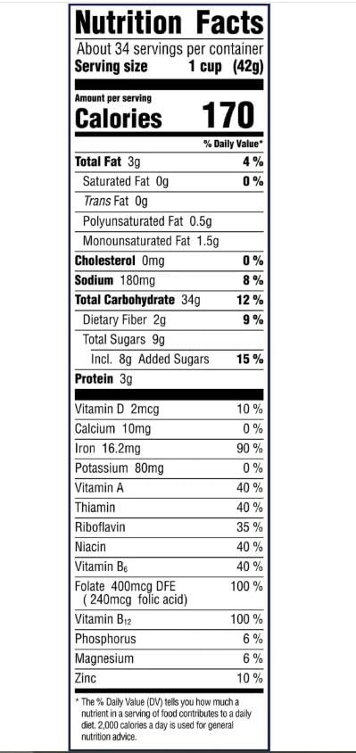 Post Hony Bunches of Oats with Almonds Cereal 50 oz miniatura 4