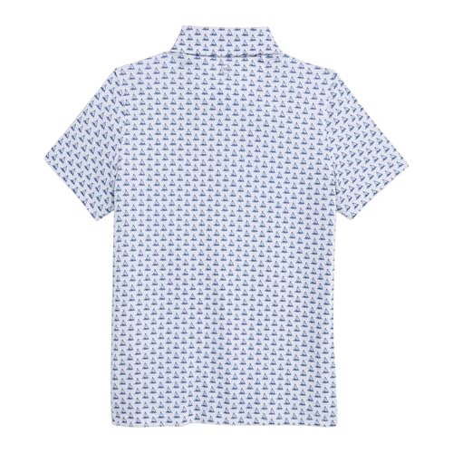 Image of Vineyard Vines Kids Printed Sankaty Polo (Toddler /Little Kids /Big Kids)