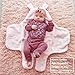 Upsimples Newborn Baby Girl Blanket Soft Plush Unicorn Baby Swaddle Blanket Baby Girl Clothes Receiving Blankets for Girls 0-6 Months,Baby Girl Shower Gifts
