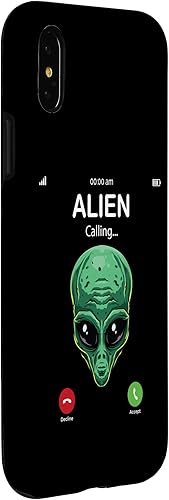Miniatura 6 de iPhone 1212 Pro Alien Is Calling Funny Alien Humor UFO Prank Phone Call Case