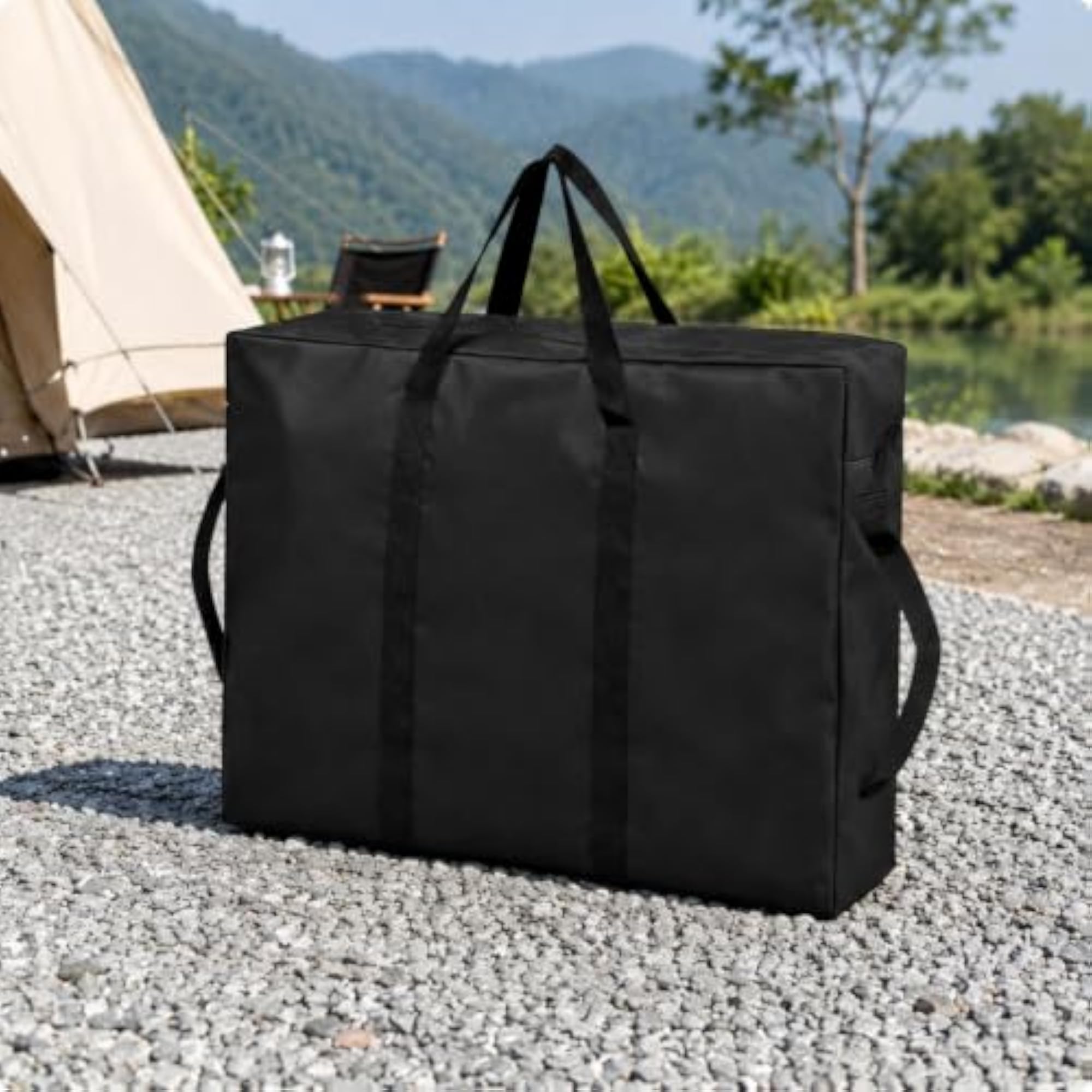 Oxford Cloth Storage Carry Bag with Zippered Closure