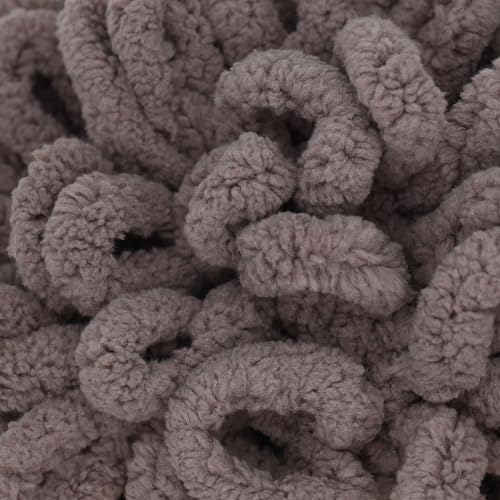 Hilo de poliéster Jumbo Weight Loop para mantas de sofá tejidas con dedos en tardes de invierno 3