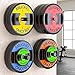 MIUONO Weight Plate Holder, Wall Mounted Weight Rack Storage for 2