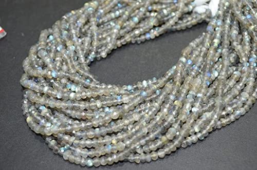 Labradorite facettée de qualité diamant pour bijoux haut de gamme