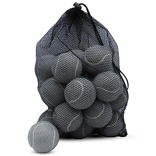 ZHUOKECE Tennis Balls 18 Bulk Pack for Practice,Colorful Dog Balls