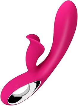 Vibrador de punto G con simulador de clítoris, vibrador de ...