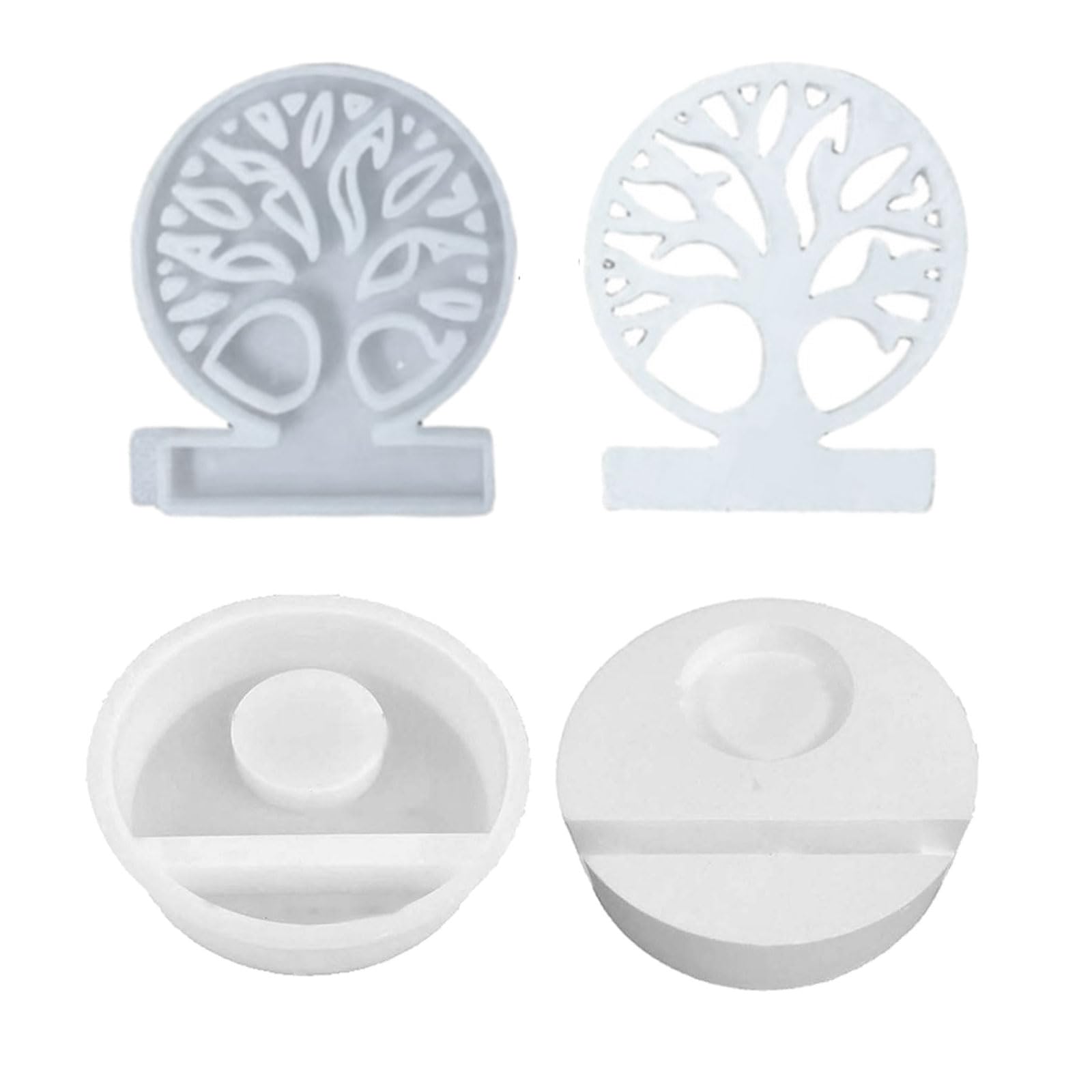 Tsophreniq House Holder Concrete Gypsum Molds Silicone Candlesticks Resin Home Decorations Craft Holder