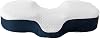 neck pillow, Cervical Memory Foam Pillow for Neck And Shoulder Pain, Contour for Sleeping, with Massage Particles Bamboo with Air Hole(Deep Blue)