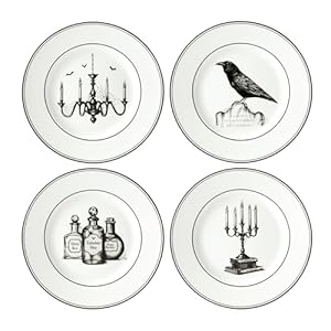 Lenox Vintage Halloween Dessertteller-Set, 4-teilig