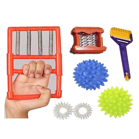 Image of Acupressure Hand & Wrist Braces Exerciser combo kit multi tools