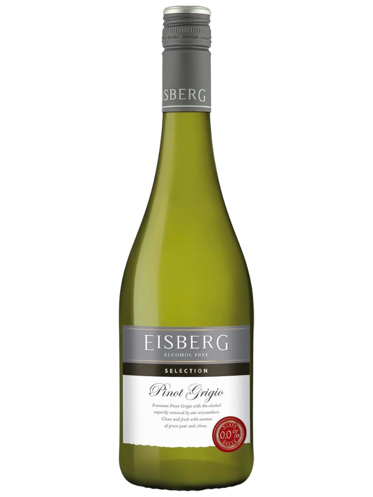 Eisberg Selection Pinot Grigio Alcohol Free Wine 6x75cl, 0.0% ABV