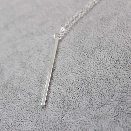 Artmiss Bar Pendant Necklace Gold Long Y-Necklace Delicate Lariat Chain Jewelry for Women4