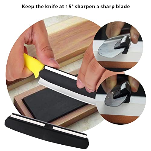 Professional Sharpening Guide Perfect Assistance Sharpener Angle Guide Grinding Auxiliary Tool For Outdoor Kitchen Whetstone Black #TOP2